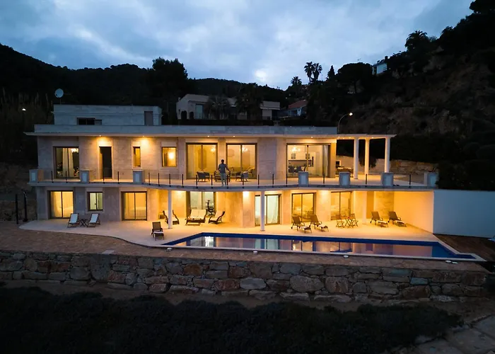 فيلة Gran Piscina Hidromasaje Playa Privada Y Sauna توسا ذي مار
